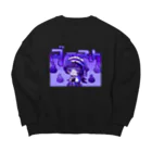 カラーコードのごーすとちゃん Big Crew Neck Sweatshirt