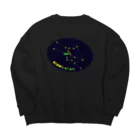 キッズモード某のあるでバラン Big Crew Neck Sweatshirt