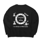 DoinJomainの散財家のPDCAサイクル Big Crew Neck Sweatshirt