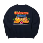 沖縄大好きシーサーちゃんの沖縄🌴アイランド Big Crew Neck Sweatshirt