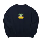 momoのPachypodium Densicaule Big Crew Neck Sweatshirt