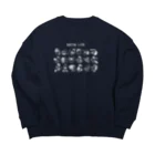 はにわのわの趣味の埴輪 Big Crew Neck Sweatshirt