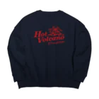 わわわ！デリバリーのHot Volcano Big Crew Neck Sweatshirt