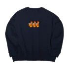 中華呪術堂（チャイナマジックホール）の【黄色】コサックダンスキョンシー Big Crew Neck Sweatshirt