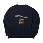 YOLOYOLOのNe pleure pas Big Crew Neck Sweatshirt