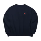 pechecoのpechecoりんご Big Crew Neck Sweatshirt