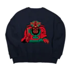 Hanto dotの閻魔大王のドット絵 Big Crew Neck Sweatshirt