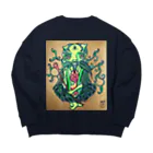 ～ういりおのお店やさん～の〜神農〜 Big Crew Neck Sweatshirt