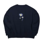 vertebra33の野に咲く花 Big Crew Neck Sweatshirt