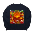 DIP DRIPのDIP DRIP "King Bear" Series Big Crew Neck Sweatshirt