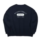 鍋ラボのカレッジ風短歌 Big Crew Neck Sweatshirt