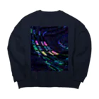 水草の高速道路２０２３ Big Crew Neck Sweatshirt