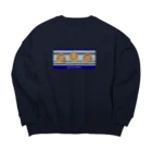 nachau7の土偶の静かな声6 Big Crew Neck Sweatshirt