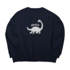 きら星のネッシー Big Crew Neck Sweatshirt