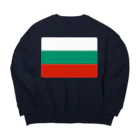 お絵かき屋さんのブルガリアの国旗 Big Crew Neck Sweatshirt