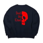 『NG （Niche・Gate）』ニッチゲート-- IN SUZURIのDon't Be Cruel.(赤) Big Crew Neck Sweatshirt