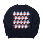 金星灯百貨店の宇宙フォークダンス Big Crew Neck Sweatshirt