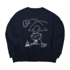 たてはくりえいとのなつみキャンプに行く。 Big Crew Neck Sweatshirt