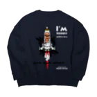 AQ-BECKの★オタスケ・エフェクター ROCET OYAJI★ Big Crew Neck Sweatshirt