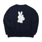 RapeのRape[見覚えのないロゴ] Big Crew Neck Sweatshirt