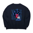 homareのウルフカットgirl Big Crew Neck Sweatshirt