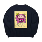 おじじなるらぶのシェットランドｼｰﾌﾟｰｺﾘｰ🐑ww Big Crew Neck Sweatshirt