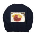 Lost'knotの俺ン家来ナイ？ Big Crew Neck Sweatshirt