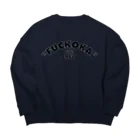 Lil'Tyler's Clothing.の「FUCKOKA 092 CREW」 Big Crew Neck Sweatshirt