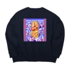 本田 春のカンゾウくん Big Crew Neck Sweatshirt