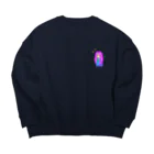 EXCALIBUR SHOPのPIXELアマビエ Big Crew Neck Sweatshirt