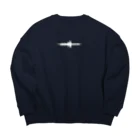 渡邉 和輝 / ドラマーの波形（WT） Big Crew Neck Sweatshirt