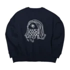 こつｗのおみせのだたらが描いたアマビエ Big Crew Neck Sweatshirt