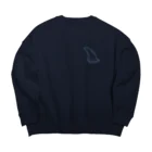 ボウズサーフのLove Single Fin Big Crew Neck Sweatshirt