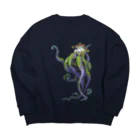 スーパーファンタジー絵描き　松野和貴の合理的な引きこもりのタコ Big Crew Neck Sweatshirt