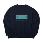 ryori-chanのソーシャルディスタンス2 Big Crew Neck Sweatshirt