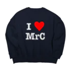 TASOGAREのI LOVE MrC ビッグシルエットスウェット