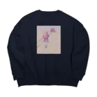 オンティーヌのいざ！学校へ！ Big Crew Neck Sweatshirt