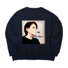 junointer ブランド ロゴ入りのsing Big Crew Neck Sweatshirt