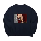 TremOlOのポイ捨て撲滅 Big Crew Neck Sweatshirt