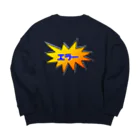 でおきしりぼ子の実験室の脳内エラー発生中(高画質) Big Crew Neck Sweatshirt