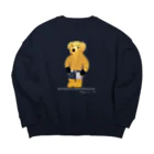 koyo_mのkoyo bear ② Big Crew Neck Sweatshirt