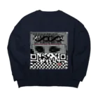 Aimurist のコードアイム　バック Big Crew Neck Sweatshirt