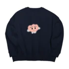 クリームパンのクリームパン Big Crew Neck Sweatshirt