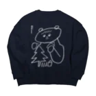 killdiscoのうつくしいせかい Big Crew Neck Sweatshirt