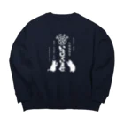 みにゃ次郎の猫軒食堂 Big Crew Neck Sweatshirt