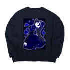 かわいいもののおみせ　いそぎんちゃくのゴシックロリィタちゃん Big Crew Neck Sweatshirt