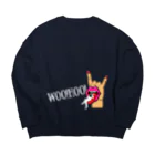 REBELLIONのWoo!Hoo! funky Big Crew Neck Sweatshirt