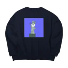 くっきーのいじられ女神 Big Crew Neck Sweatshirt