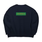 Nogenreのボックスロゴ Big Crew Neck Sweatshirt