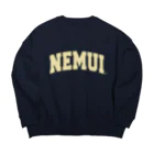 OFUZAKEのNEMUI UNIVERSITY Big Crew Neck Sweatshirt